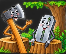 ব্লেড ও কুড়াল-মো. হায়দার আলী সেখ
